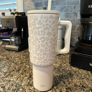 40oz tumbler cheetah print